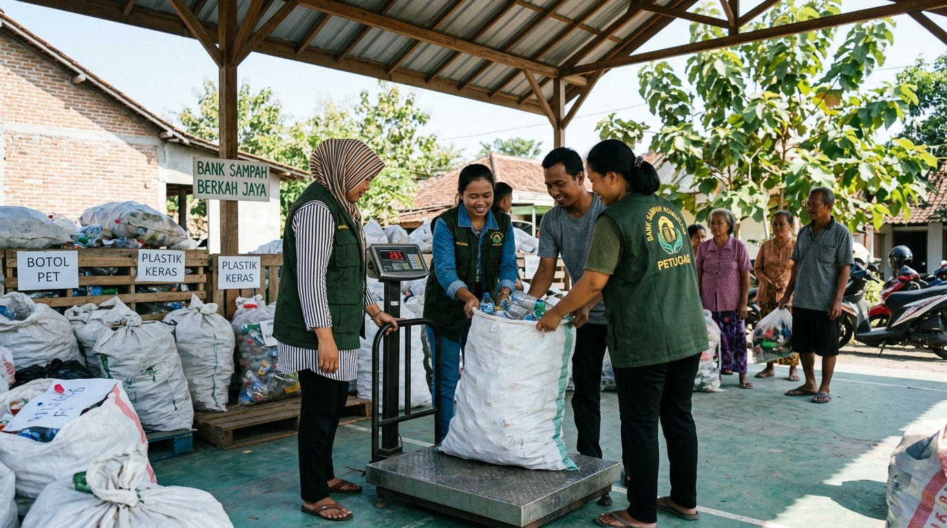 Sinergi Ekonomi Sirkular Plasdies: Memberdayakan 50+ Bank Sampah dan Ciptakan Lapangan Kerja Hijau Berkelanjutan